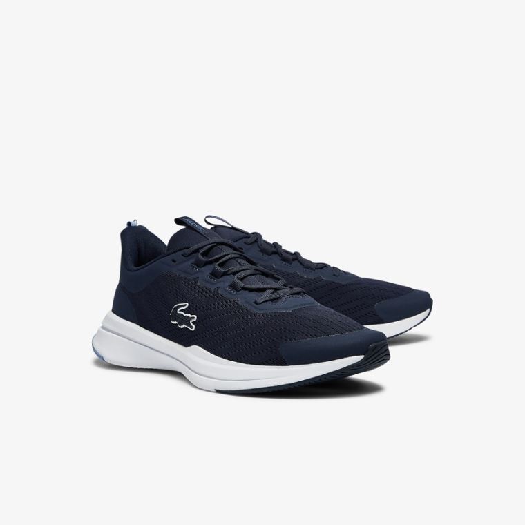 Lacoste Run Spin Tekstil Sneakers Marineblå | fnEH8EN6