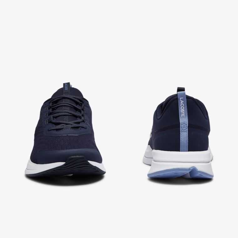 Lacoste Run Spin Tekstil Sneakers Marineblå | fnEH8EN6