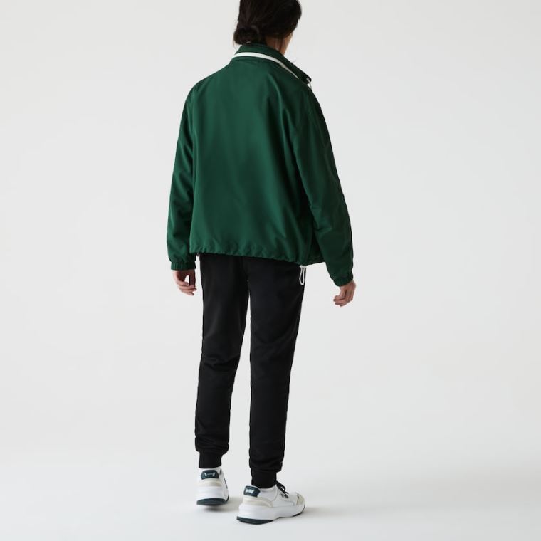 Lacoste SPORT Crocodile Print Fleece Jogging Pants Svarte | ioZOqZfm