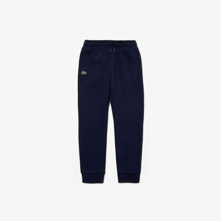 Lacoste SPORT Fleece Sweatpants Marineblå Blå | EtF0RMKx