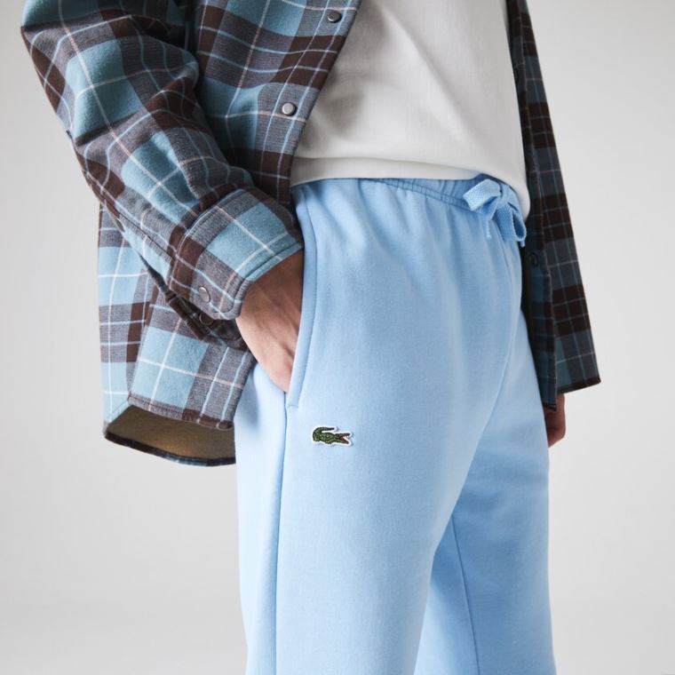 Lacoste SPORT Fleece Tennis Sweatpants Blå | ayCvuoCH