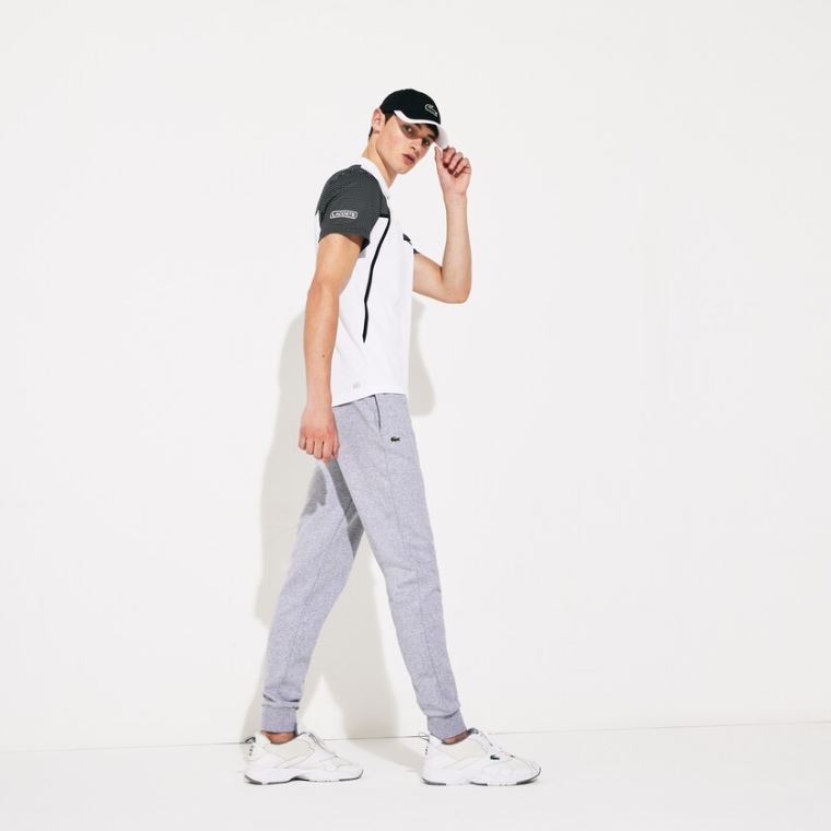 Lacoste SPORT Fleece Tennis Sweatpants Grå | Sd4ZpBNB