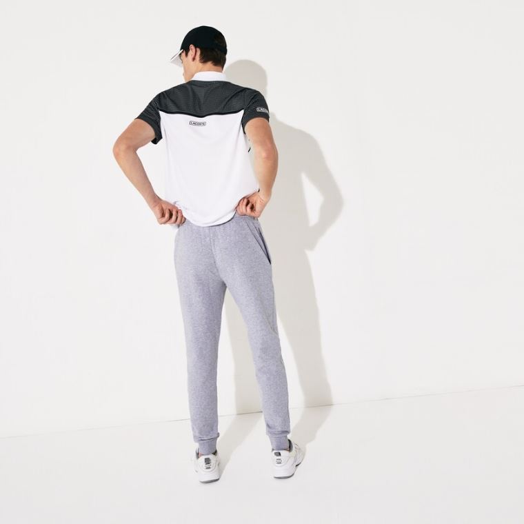 Lacoste SPORT Fleece Tennis Sweatpants Grå | Sd4ZpBNB