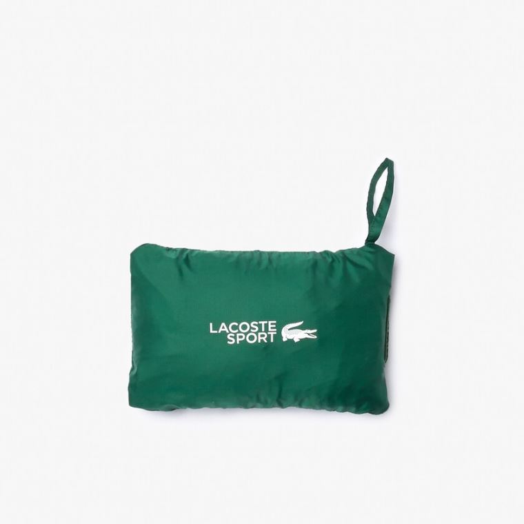 Lacoste SPORT Hette Vann-Resistant Jacket Grønn | LFsWttDS