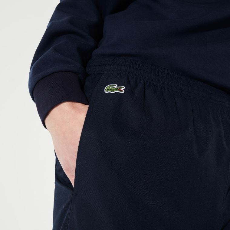 Lacoste SPORT Performance Side Zip Track Pants Marineblå Blå | rGU6sv4d