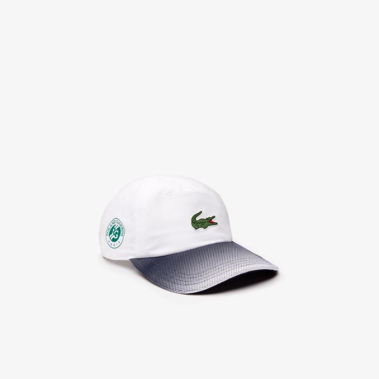 Lacoste SPORT Roland Garros Ombré Cap Hvite Marineblå Blå | nx8xjGdA