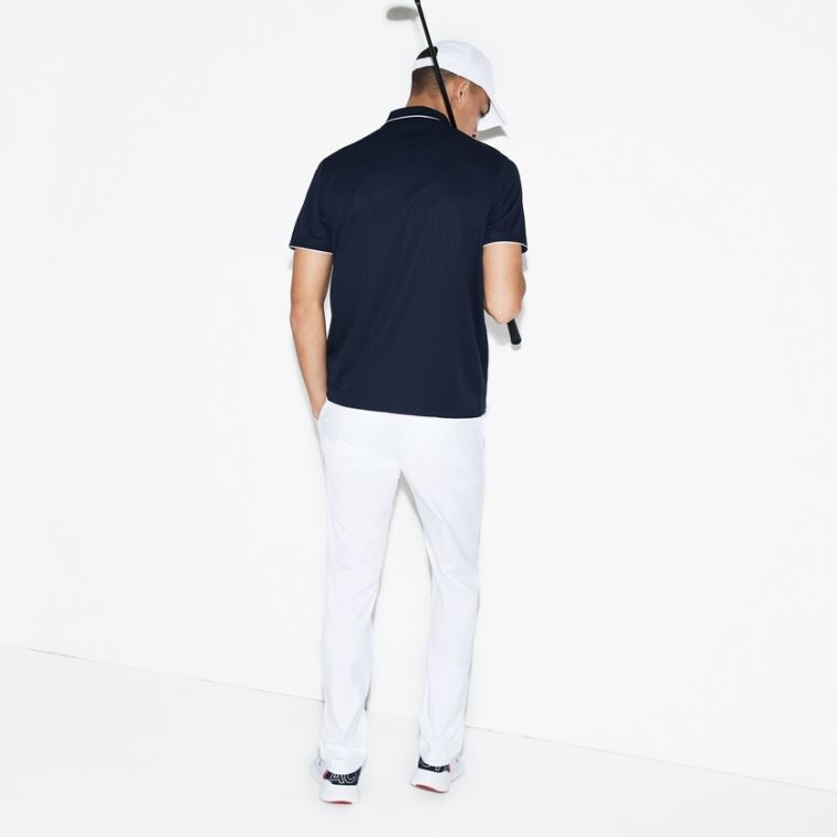 Lacoste SPORT Technical Gabardine Golf Chino Pants Hvite | 5vv758JH