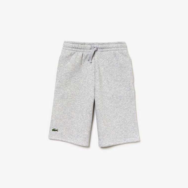 Lacoste SPORT Tennis Bomull Fleece Shorts Grå | 14eLMqS4