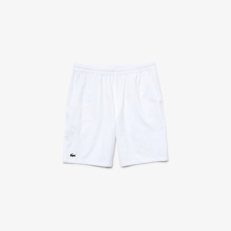 Lacoste SPORT Tennis Stretch Shorts Hvite | MVvqRGUw