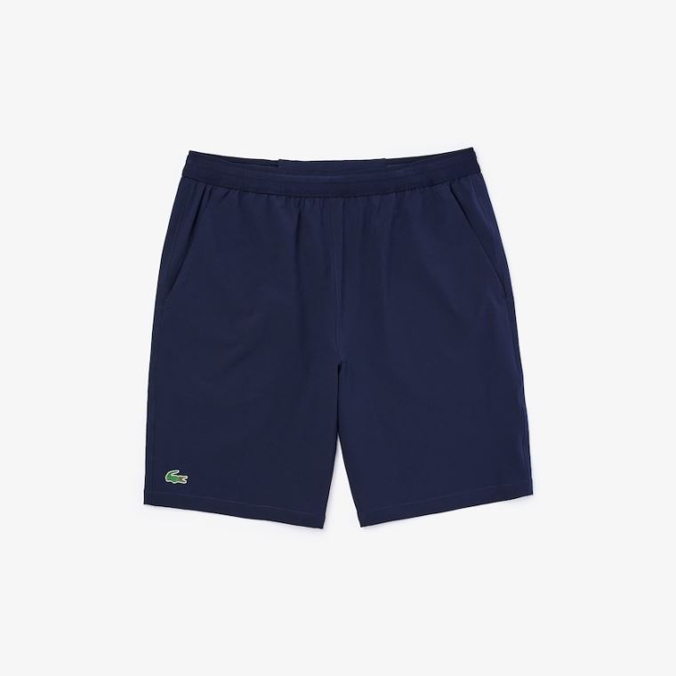 Lacoste SPORT Tennis Stretch Shorts Marineblå Blå | SAHdnZdy