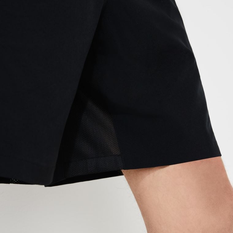 Lacoste SPORT Tennis Stretch Shorts Svarte | XEf9k83M