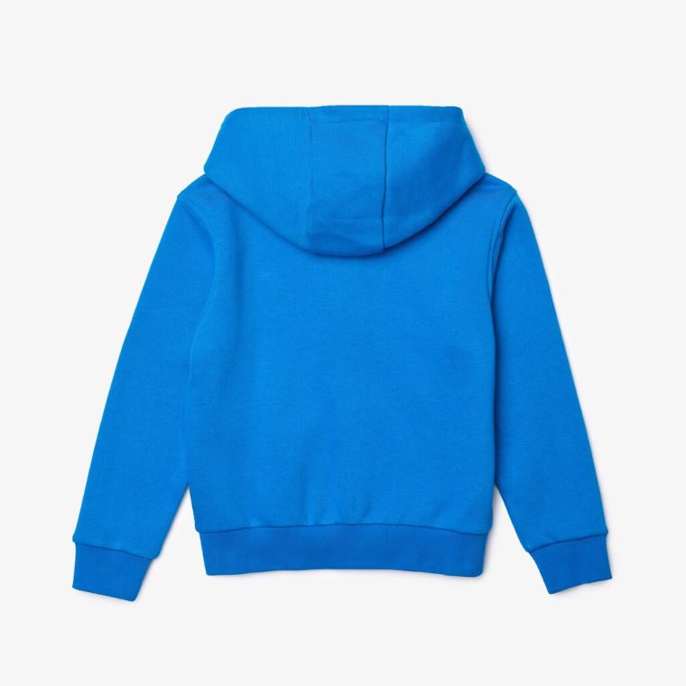 Lacoste SPORT Tennis Zippered Fleece Sweatshirt Blå Marineblå Blå | f3wewr7s