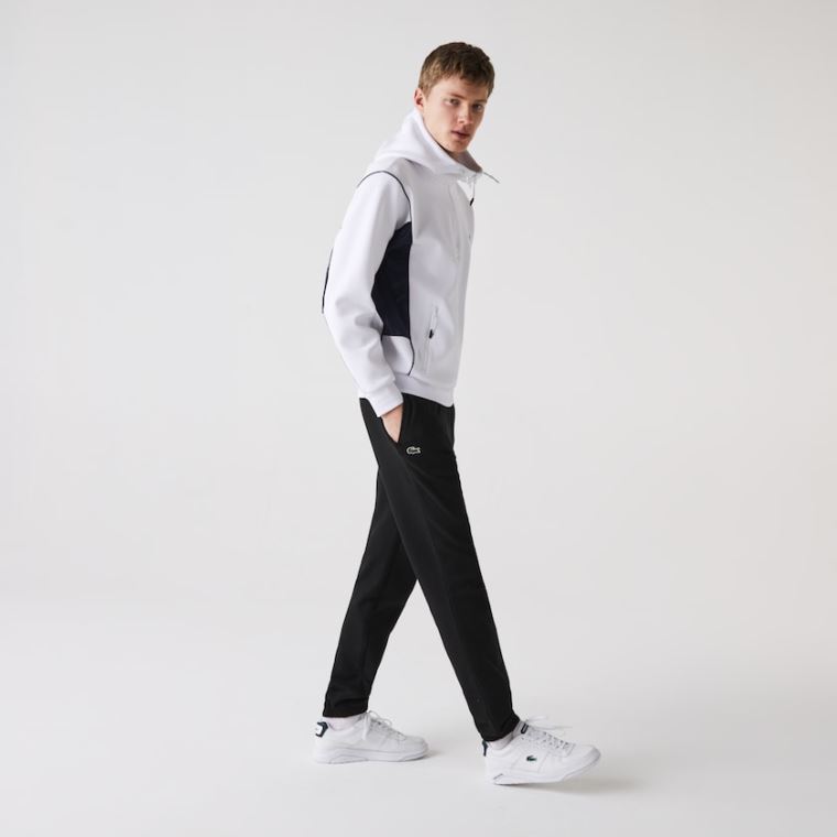 Lacoste SPORT Tennis trackpants in fleece Svarte | 7A4c0oSA