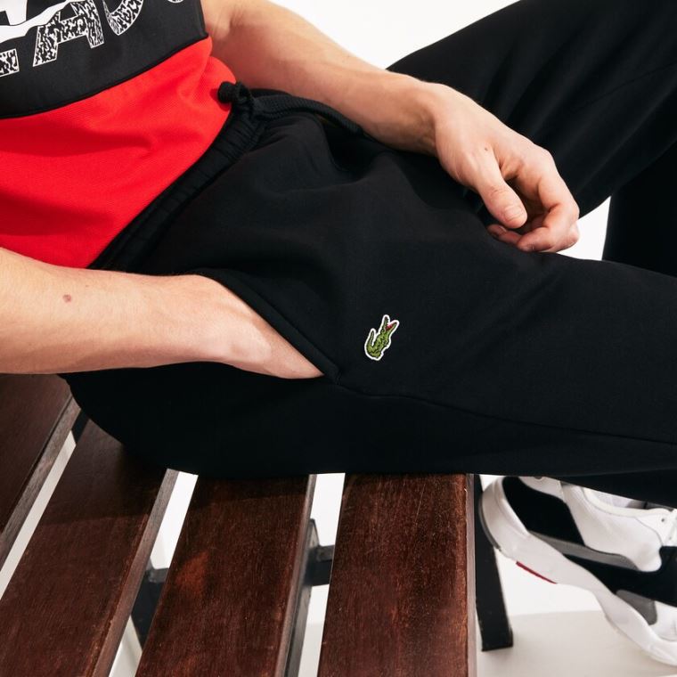 Lacoste SPORT Tennis trackpants in fleece Svarte | 7A4c0oSA