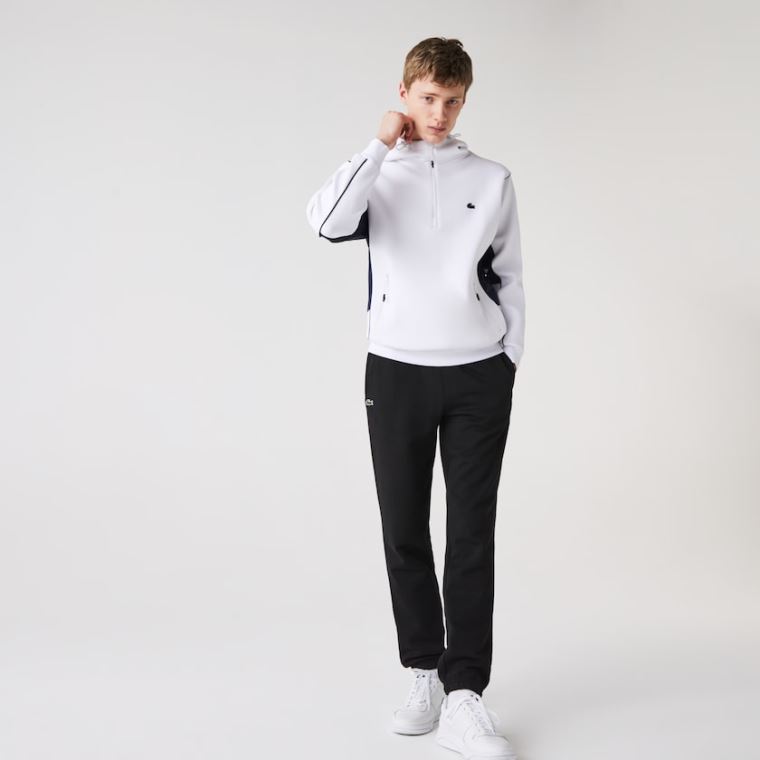 Lacoste SPORT Tennis trackpants in fleece Svarte | 7A4c0oSA