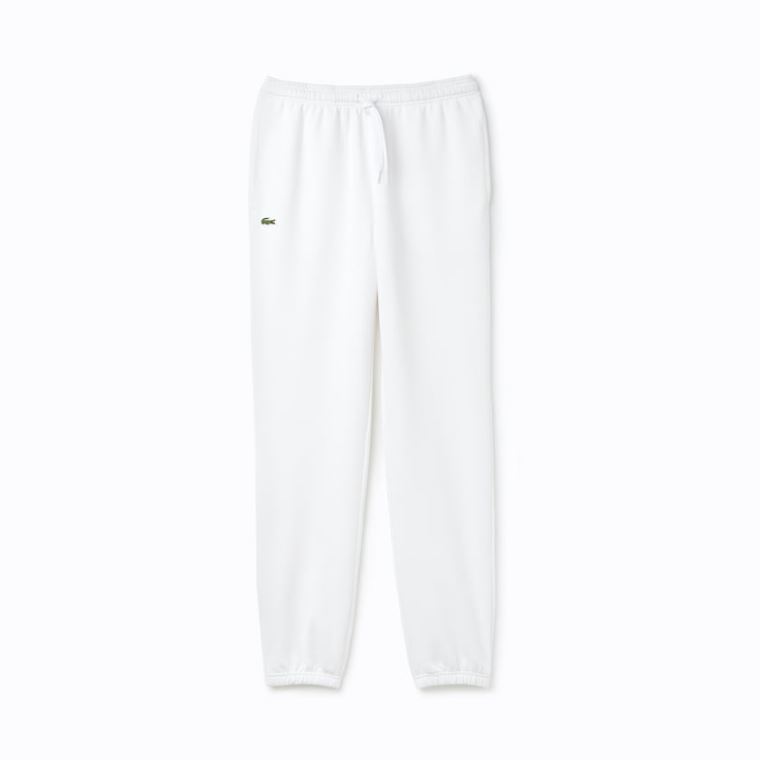 Lacoste SPORT Tennis trackpants in fleece Hvite | dwCnhhNb