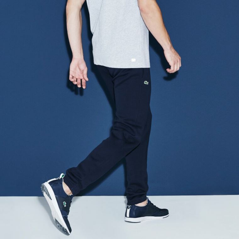 Lacoste SPORT Tennis trackpants in fleece Marineblå Blå | fn5u7cpd