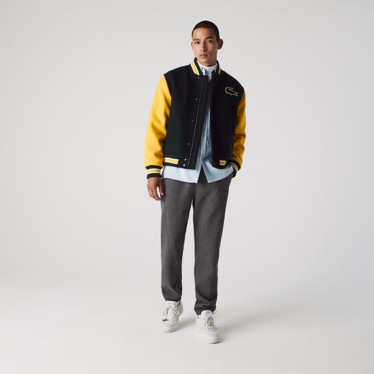 Lacoste SPORT Tennis trackpants in fleece Grå | vUiG4asI