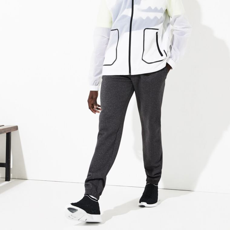 Lacoste SPORT Tennis trackpants in fleece Grå | vUiG4asI