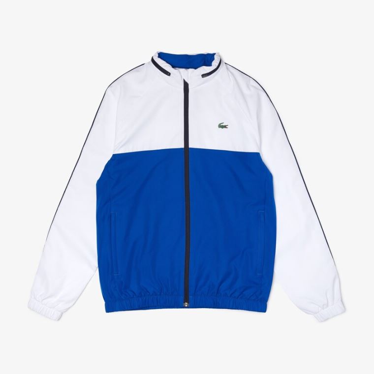 Lacoste SPORT Two-Tone Tennis Tracksuit Blå Hvite Marineblå Blå | T5wVHGKN