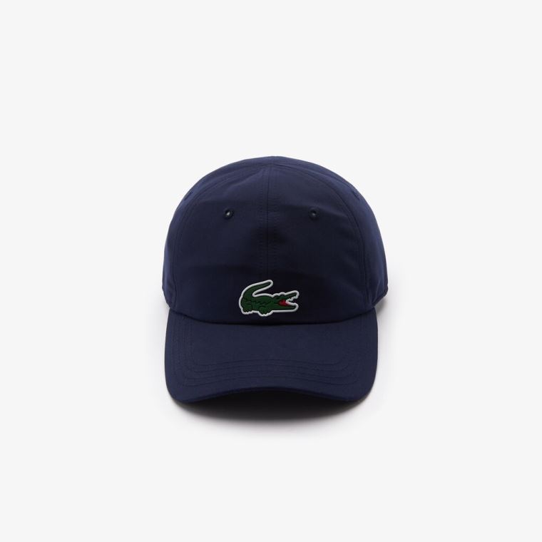 Lacoste SPORT x Novak Djokovic Microfiber Cap Marineblå Blå | 6v4UBuUS