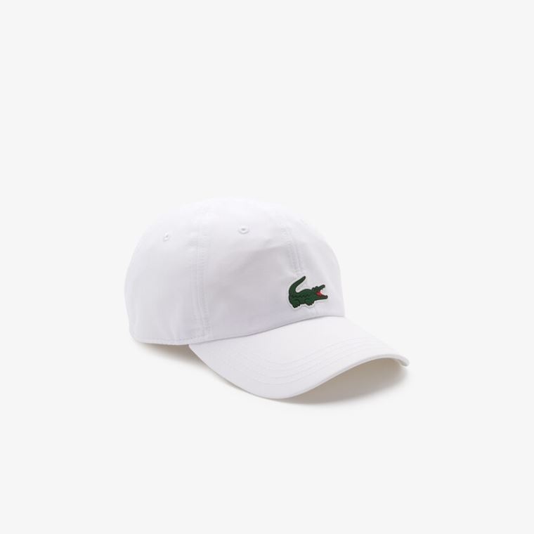 Lacoste SPORT x Novak Djokovic Microfiber Cap Hvite | J8gy3fhY