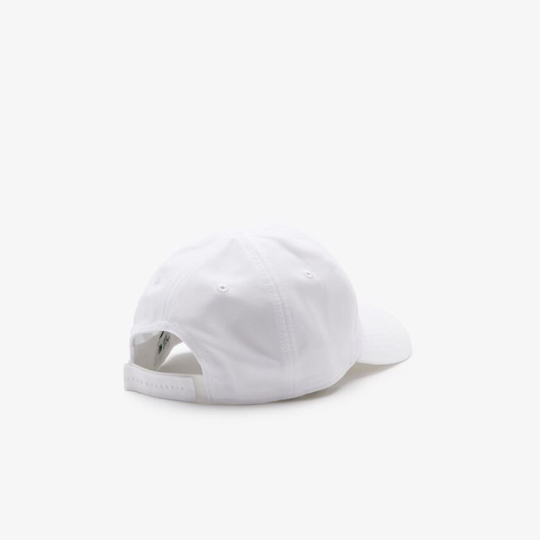 Lacoste SPORT x Novak Djokovic Microfiber Cap Hvite | J8gy3fhY