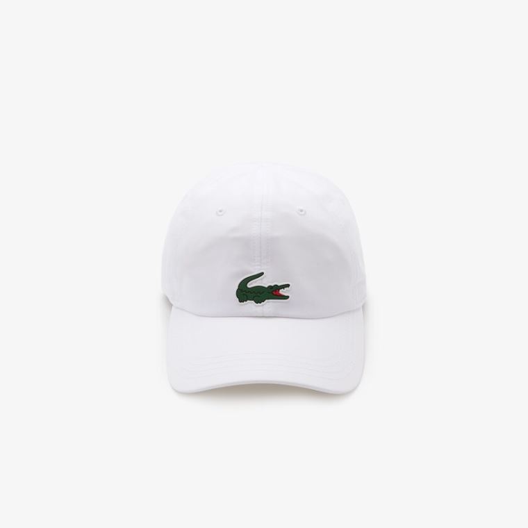 Lacoste SPORT x Novak Djokovic Microfiber Cap Hvite | J8gy3fhY