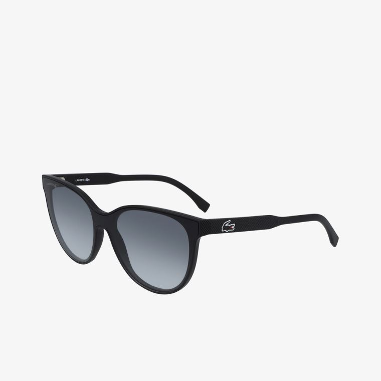 Lacoste Shield Plastic L.12.12 Sunglasses Svarte | lwhSAvdm