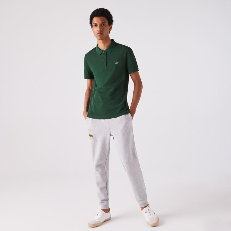 Lacoste Slim Fit Polo in Petit Piqué Grønn | OEBa9kwV