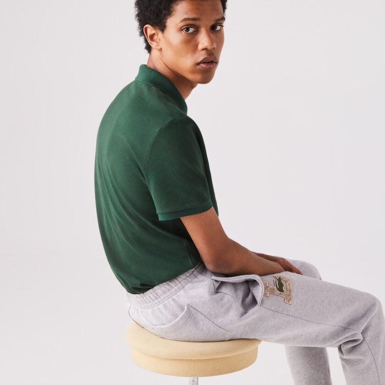 Lacoste Slim Fit Polo in Petit Piqué Grønn | OEBa9kwV