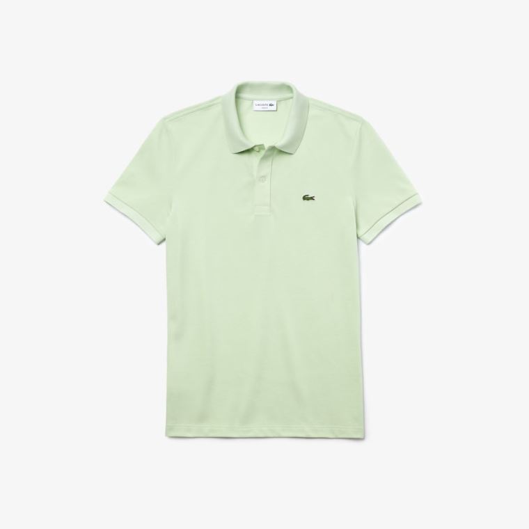 Lacoste Slim Fit Polo in Petit Piqué Grønn | Vhzub9dy