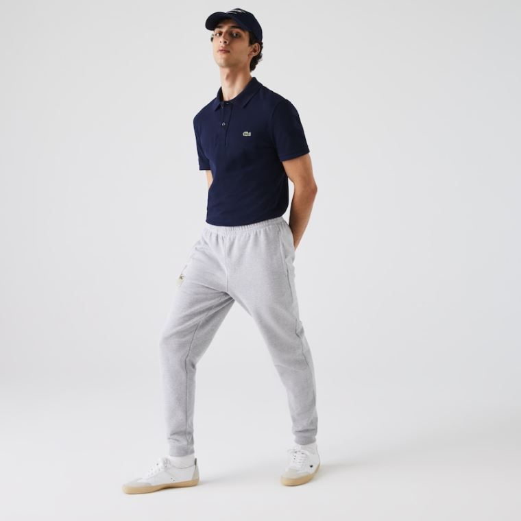 Lacoste Slim Fit Polo in Petit Piqué Marineblå Blå | DgToc6kj