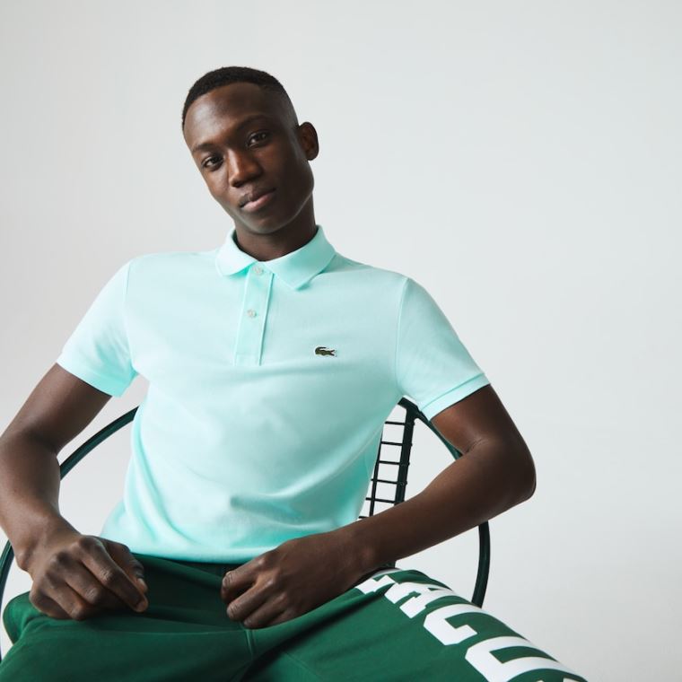 Lacoste Slim Fit Polo in Petit Piqué Turkis | HI5hrIgJ