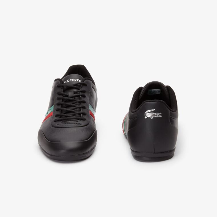 Lacoste Storda Sneaker Svarte Grønn | U7b335Fd