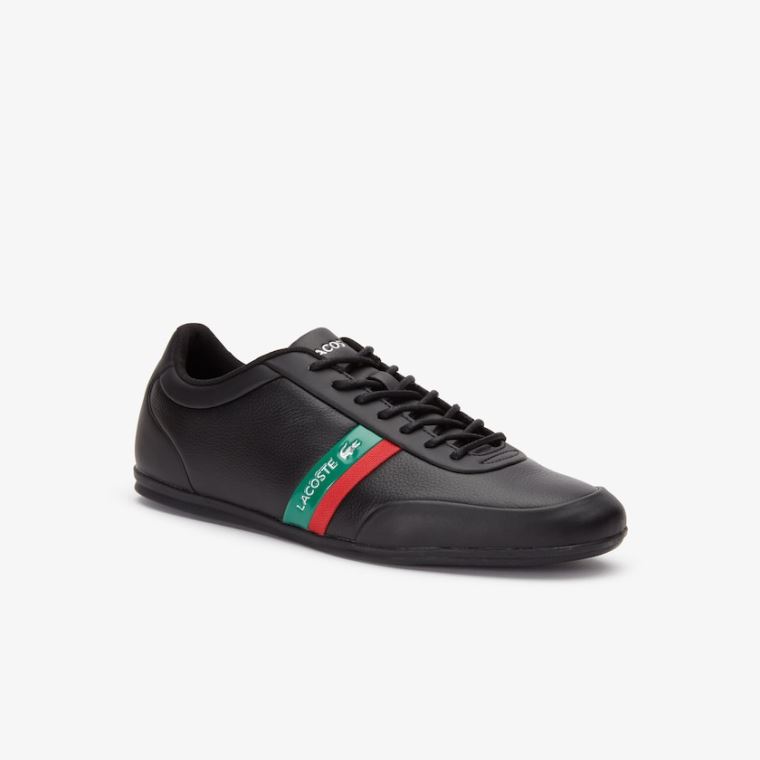 Lacoste Storda Sneaker Svarte Grønn | U7b335Fd