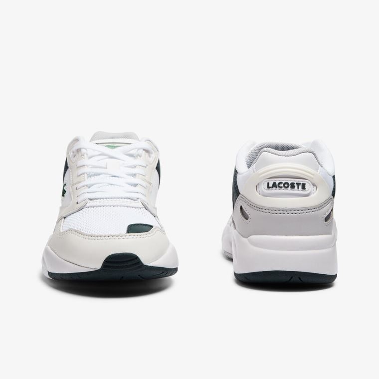 Lacoste Storm 96 Lo Syntetisk and Lær Sneakers Hvite | GIm1XjyR