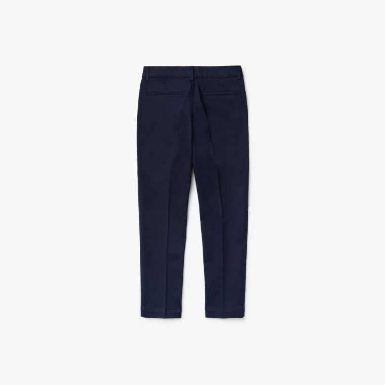 Lacoste Stretch Chinos Marineblå Blå | rOqTd48g