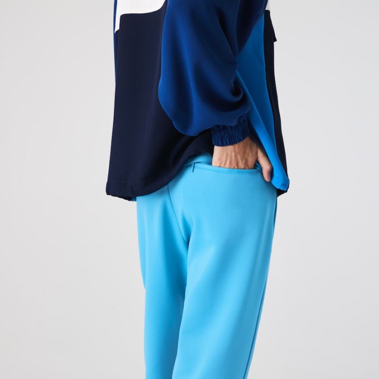 Lacoste Stretch Waistband Trackpants Blå | w3ldX8gI