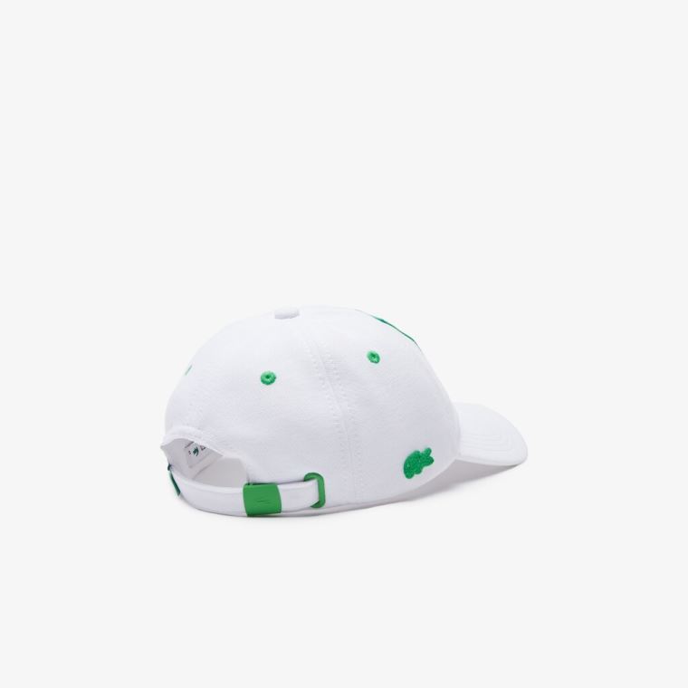 Lacoste & The Everglades Foundation Co-Branded Cap Hvite | N2diYeDj