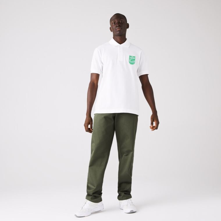 Lacoste & The Everglades Foundation Co-Branded Polo Hvite | h1kezYcz