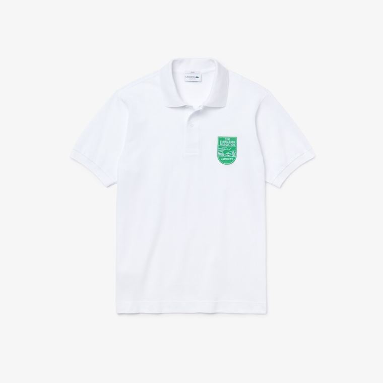 Lacoste & The Everglades Foundation Co-Branded Polo Hvite | h1kezYcz