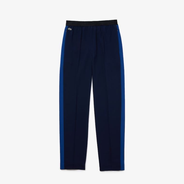 Lacoste Twill Flared Pants Marineblå Blå Blå | aqKjy8f9