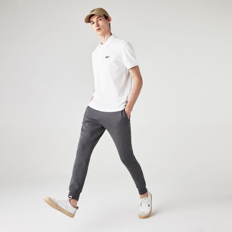 Lacoste x National Geographic Regular Fit Organic Bomull Polo Shirt Hvite | bTUjruiS